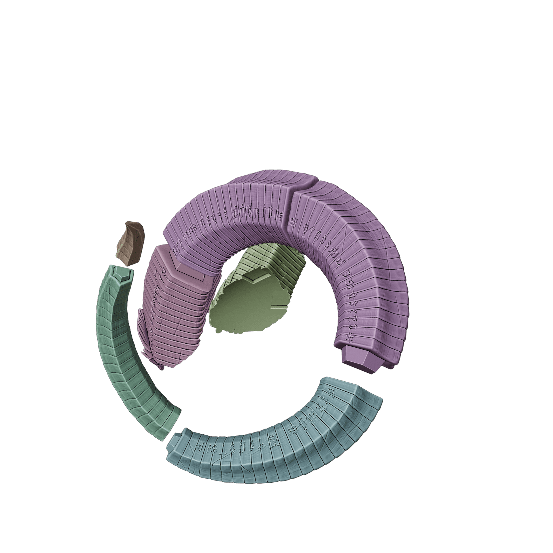 KARLACHS HORNS BALDURS GATE 3 3d model