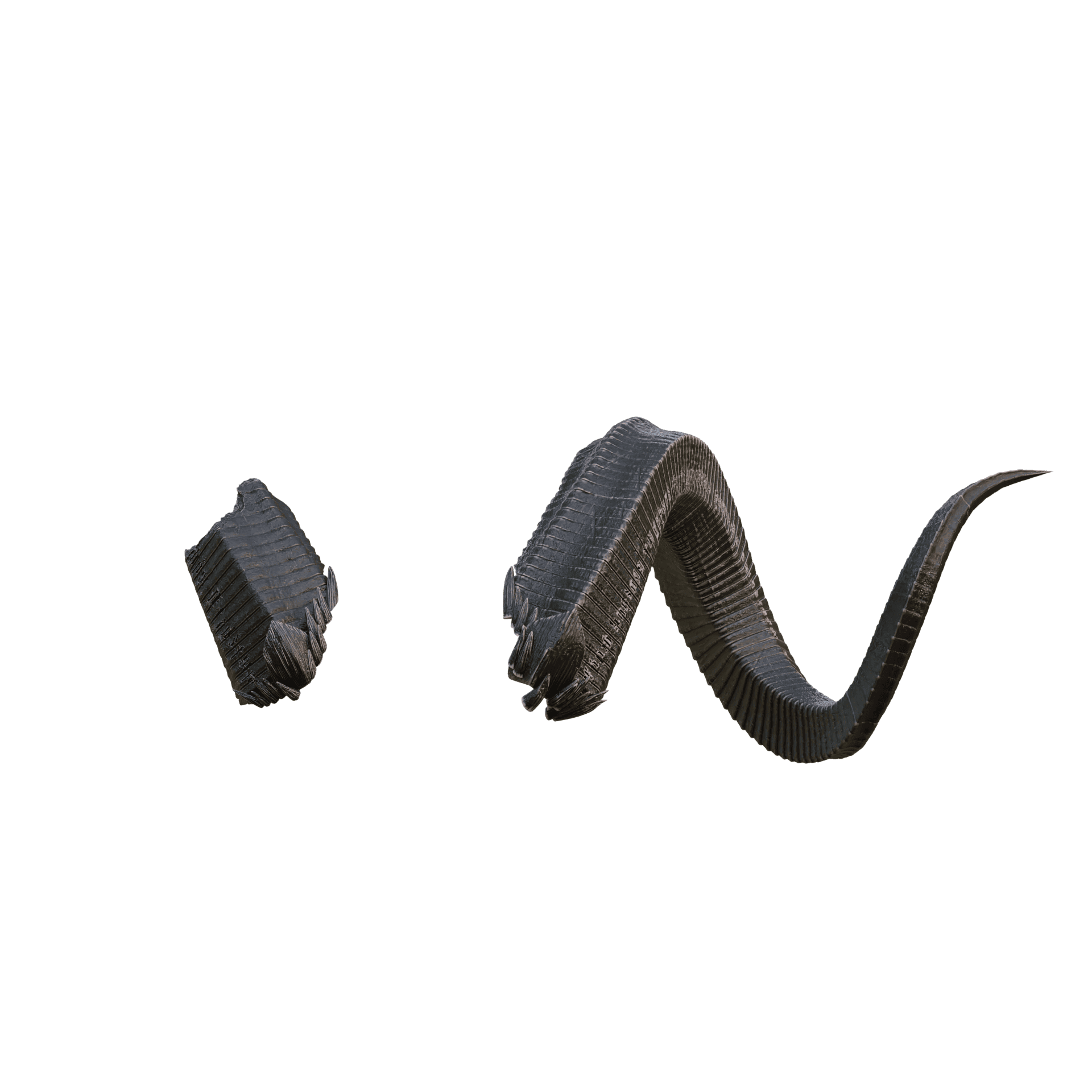 KARLACHS HORNS BALDURS GATE 3 3d model