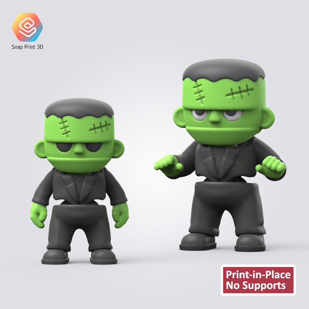 Halloween Flexi Frankenstein V2 3d model