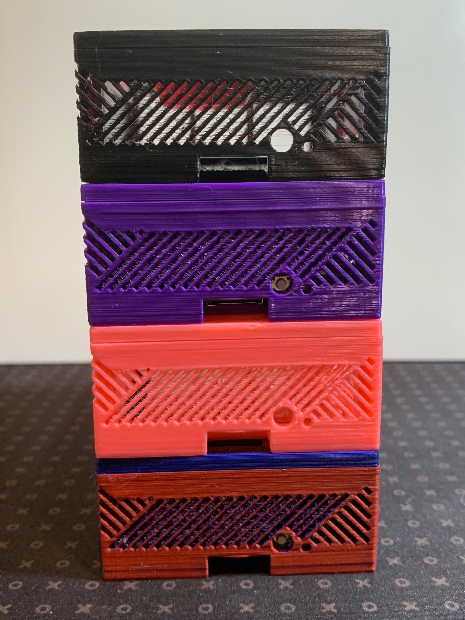 Retro Raspberry Pi 5 Case (Snap Fit) 3d model