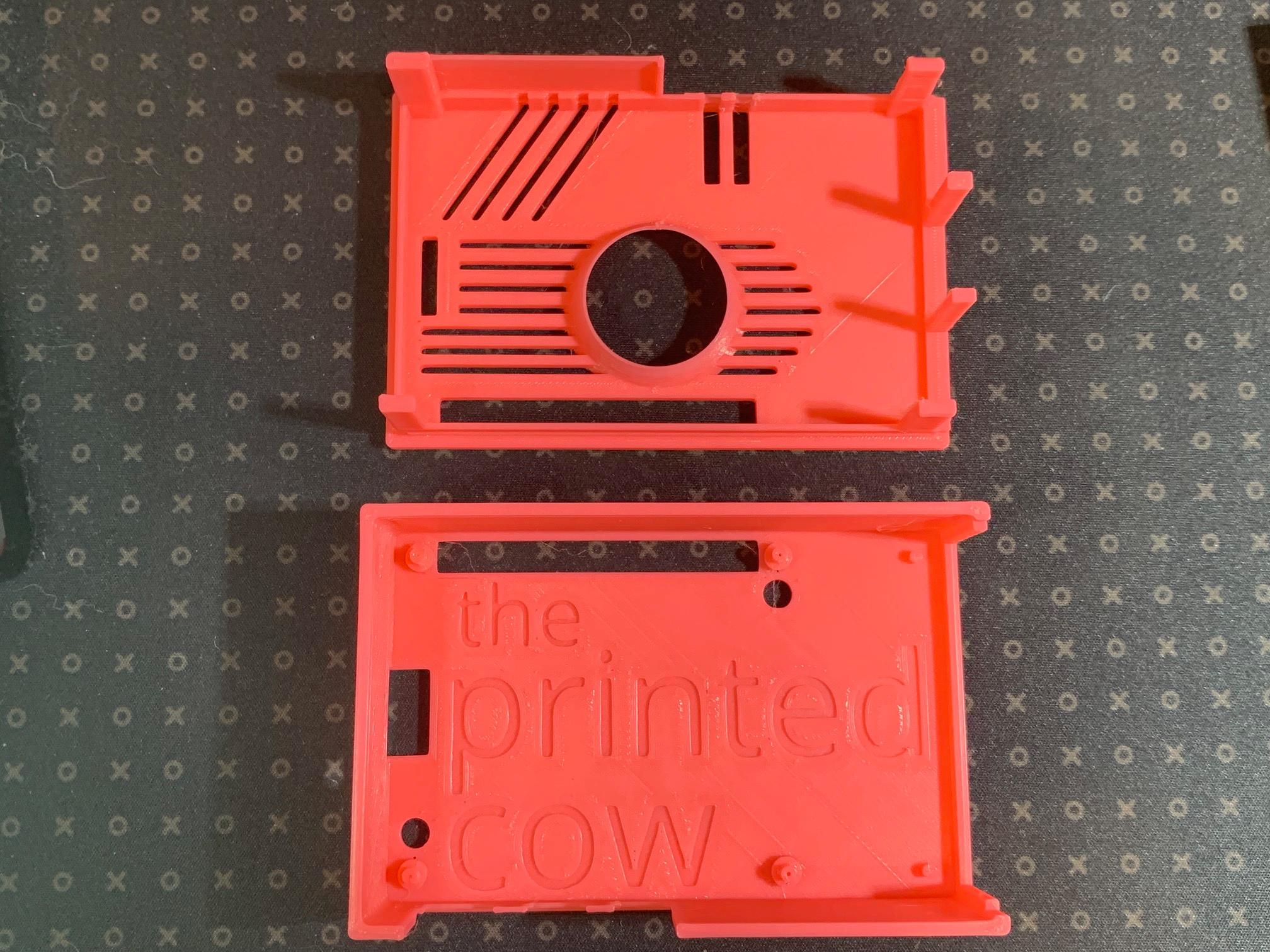 Retro Raspberry Pi 5 Case (Snap Fit) 3d model