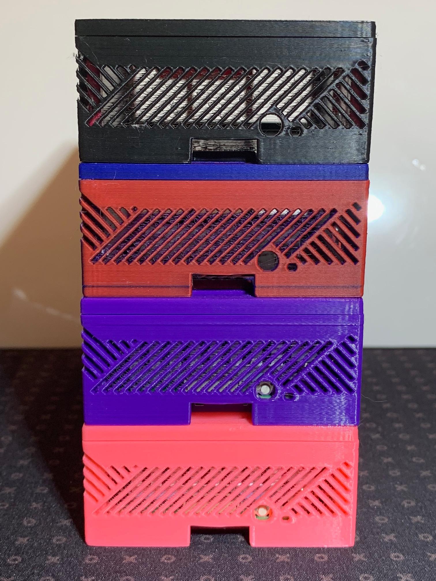 Retro Raspberry Pi 5 Case (Snap Fit) 3d model