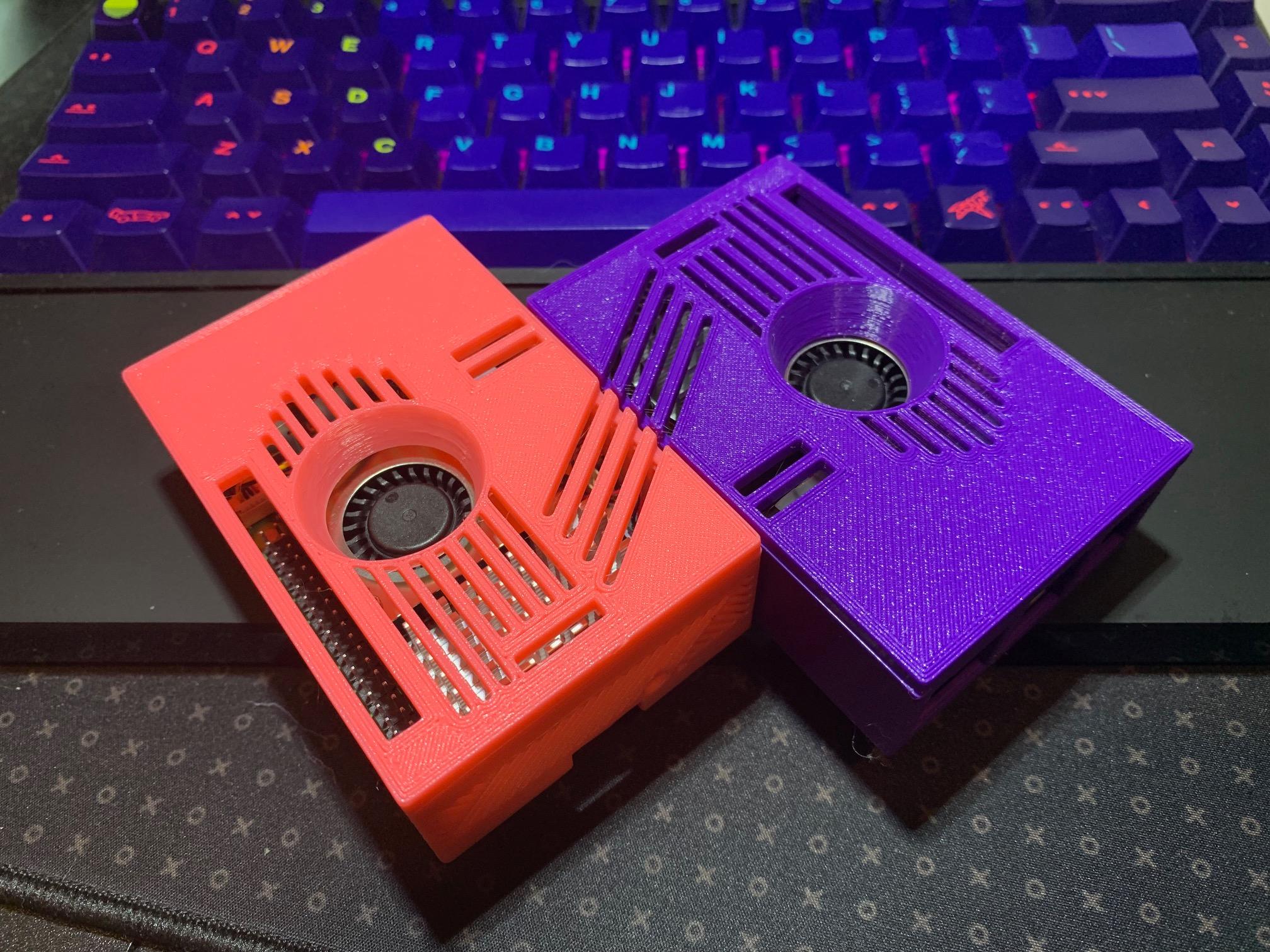 Retro Raspberry Pi 5 Case (Snap Fit) 3d model