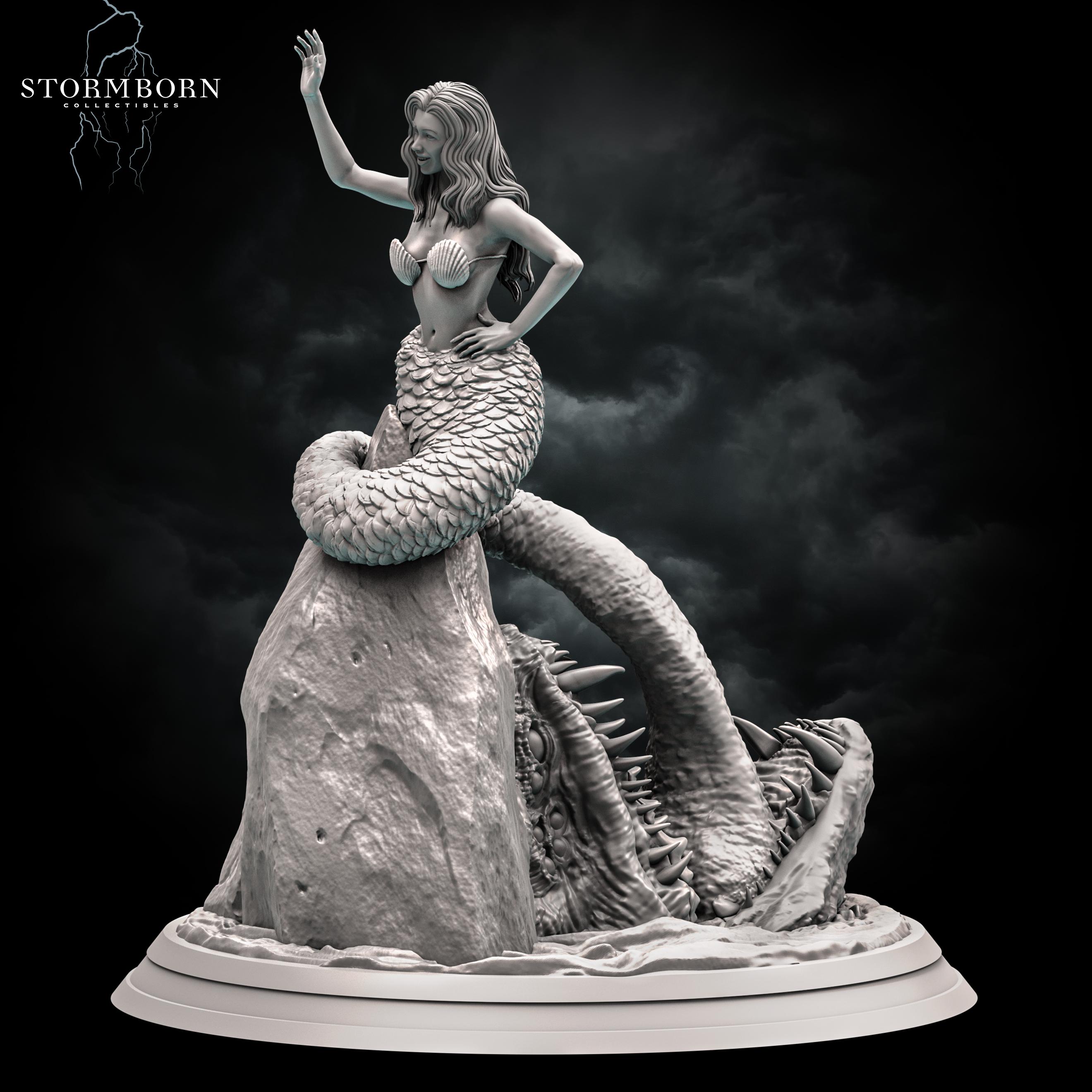 (75mm) Mermaid Mimic 3d model