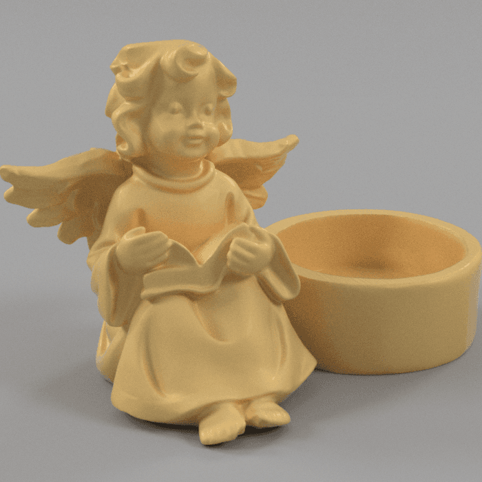 Angel Candle 3d model