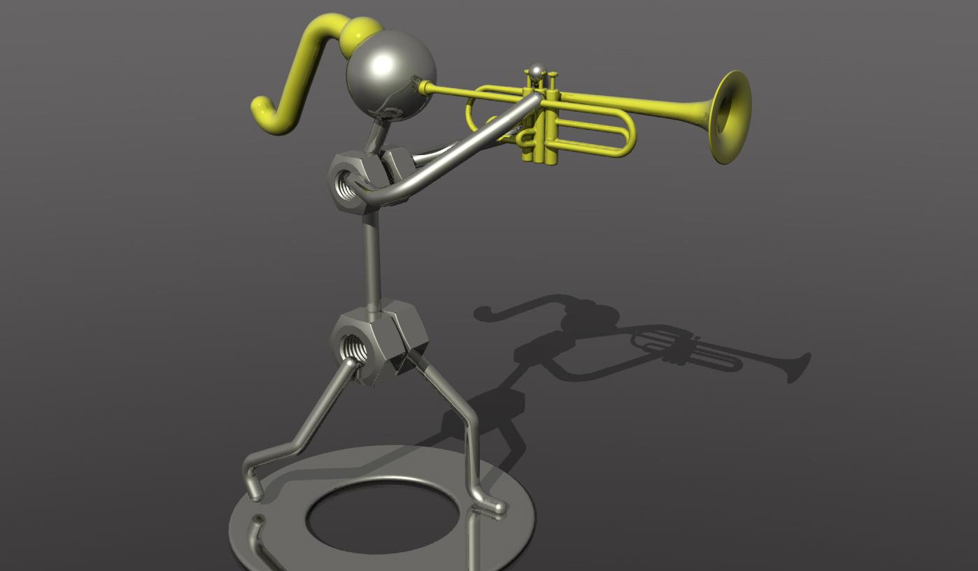 MetalArtTruba.stl 3d model