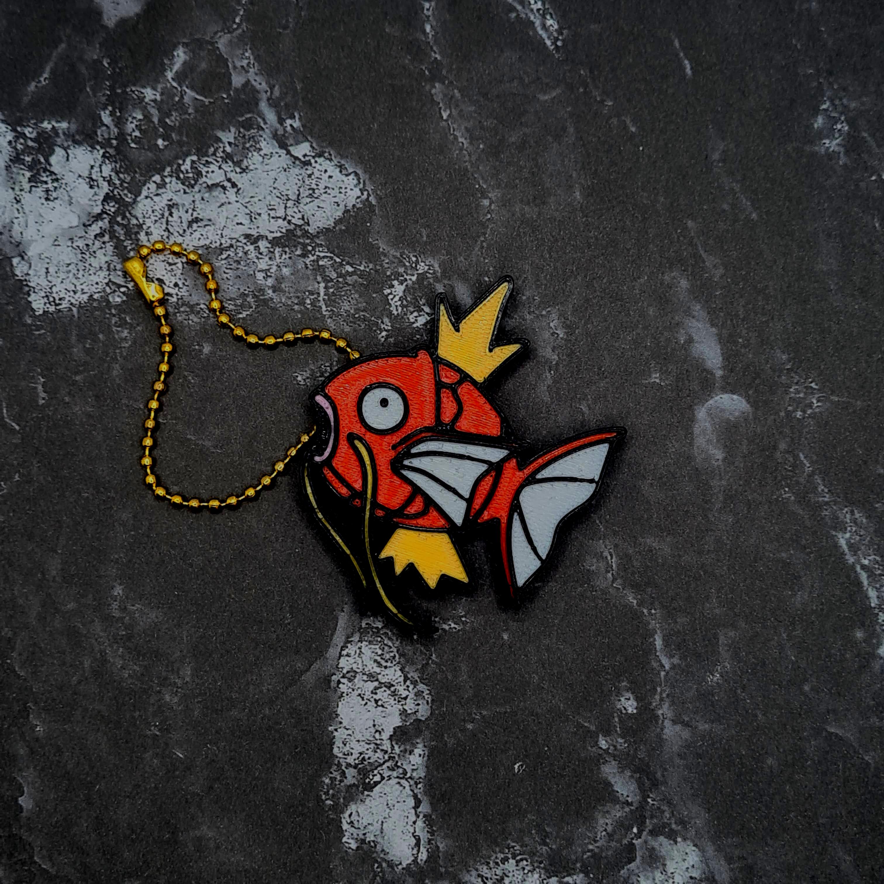 Magikarp Keychain 3d model