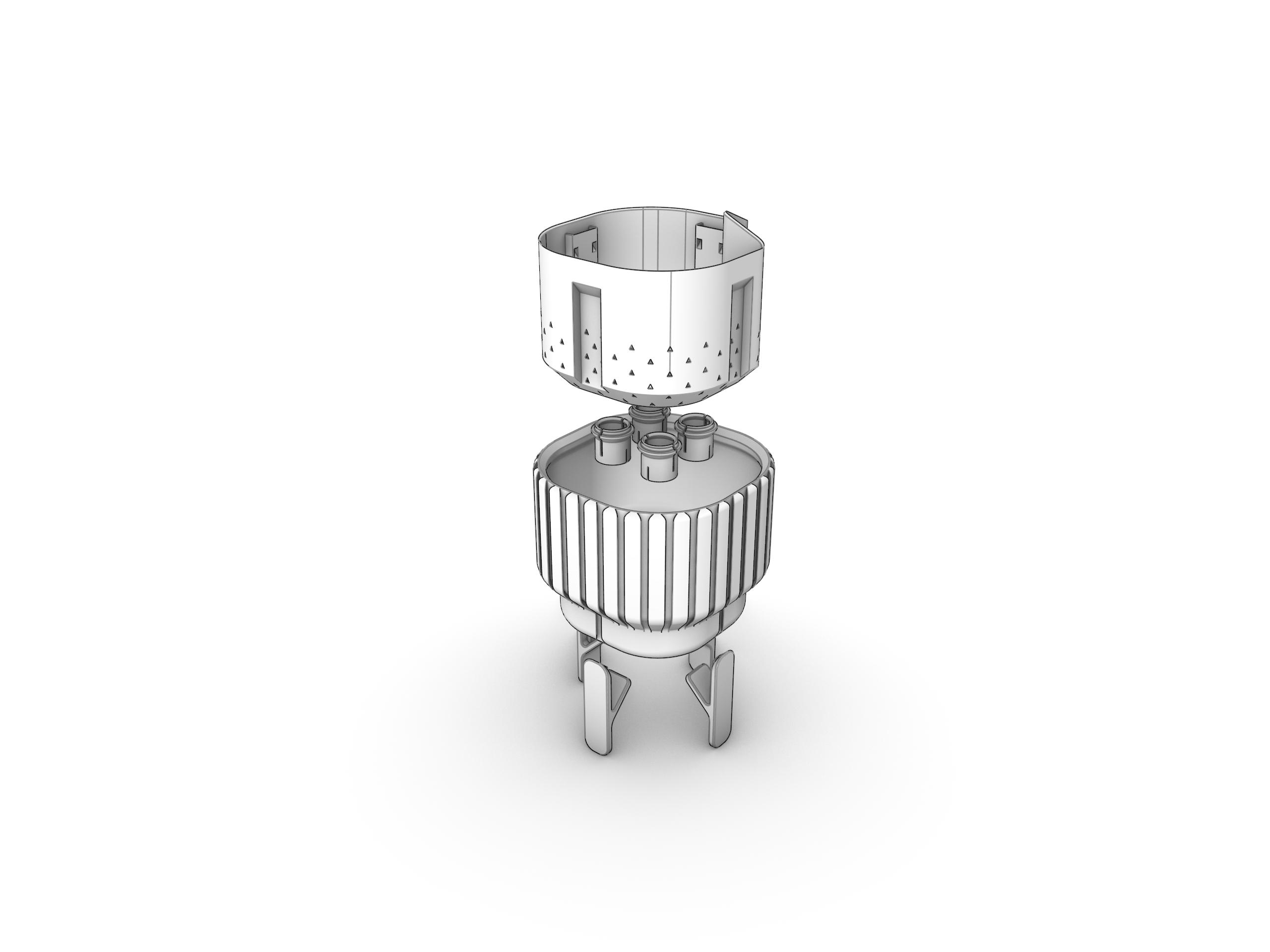 Trinity Plant Pot M  3d model