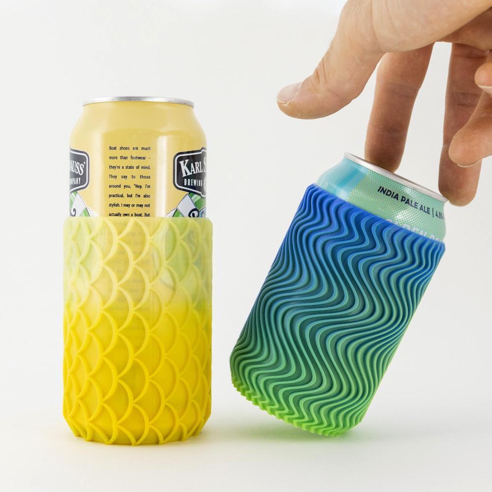 Cool Can Coozies (7 Designs) 3d model