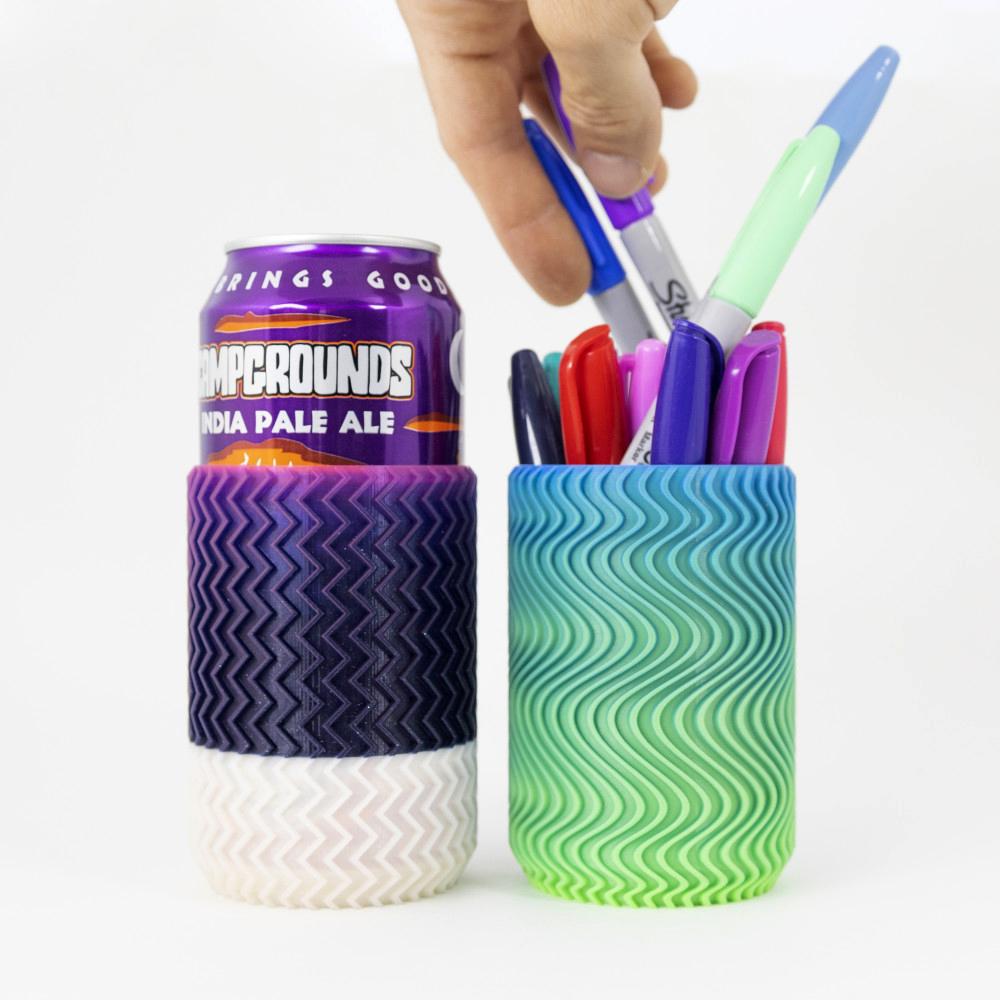 Cool Can Coozies (7 Designs) 3d model