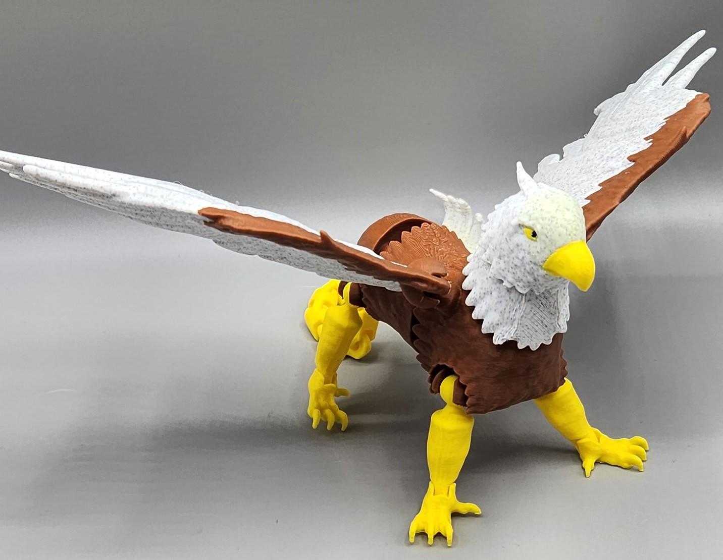 Articulated Griffin 3d model