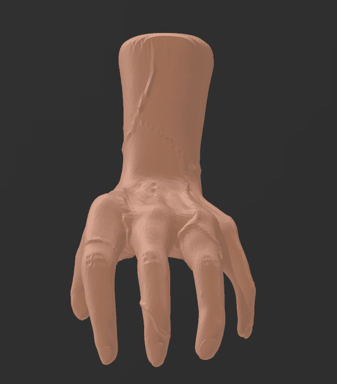 thing hand 3d model