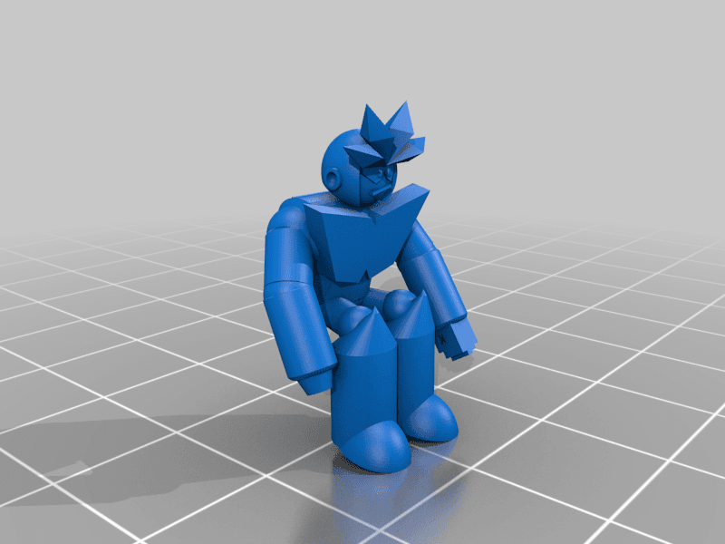 GeminiMan From MegaMan3 3d model