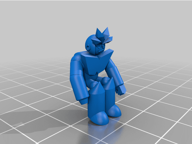 GeminiMan From MegaMan3 3d model