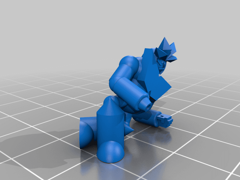 GeminiMan From MegaMan3 3d model