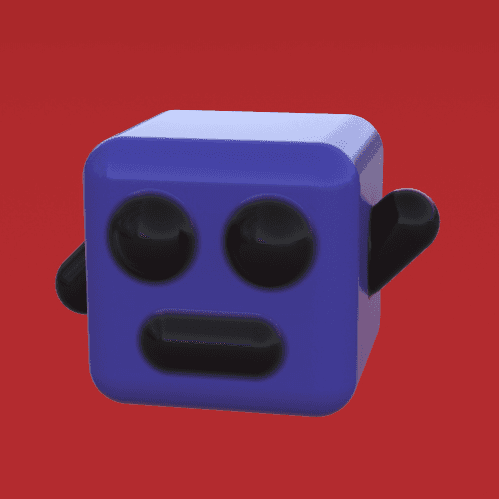 Mr. Cube 3d model