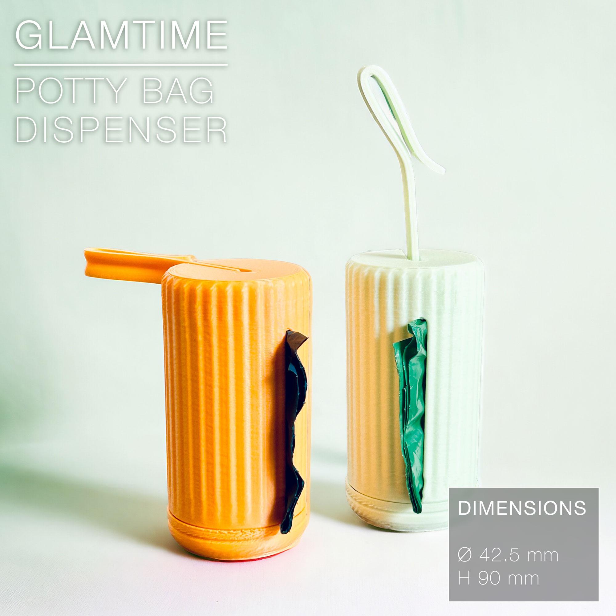 GLAMTIME  |  Dog potty bag dispenser 3d model