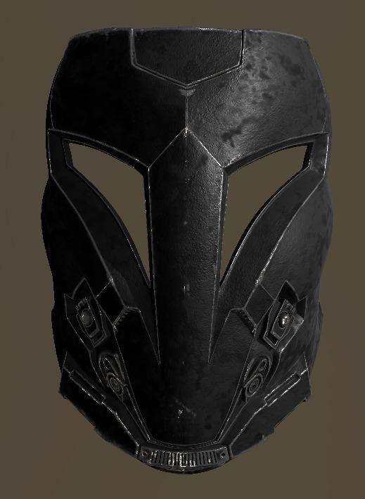 Arcann Mask Star Wars 3d model