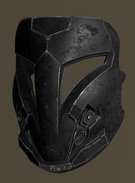 Arcann Mask Star Wars 3d model