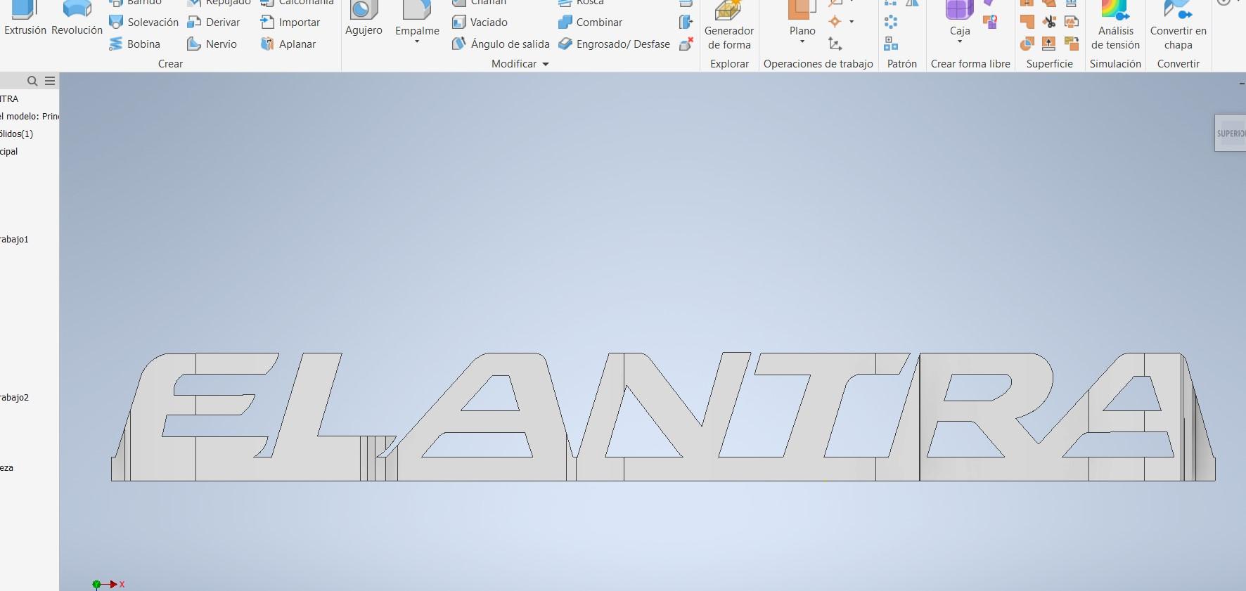 SILUETA ELANTRA.stl 3d model