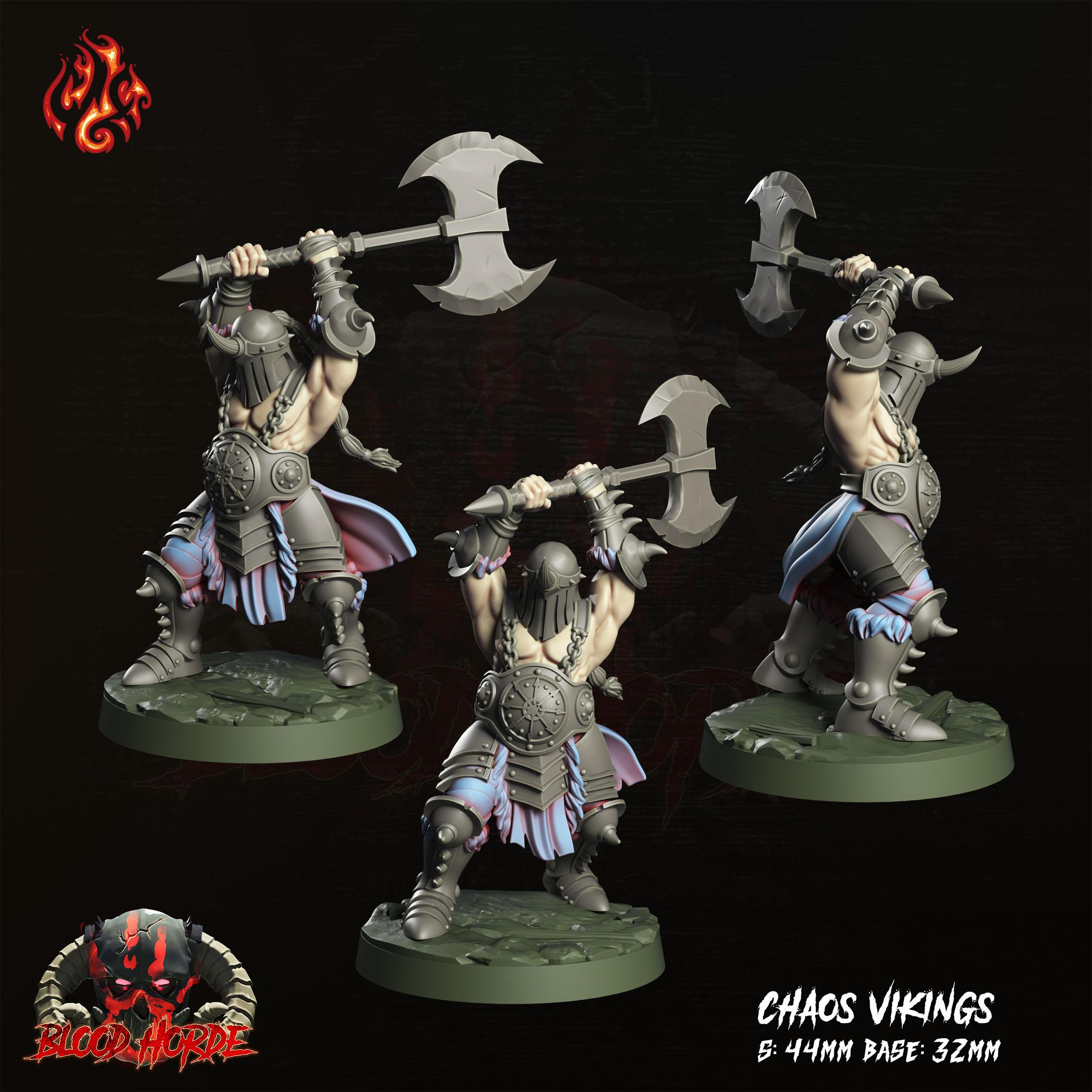 Chaos Vikings 3d model