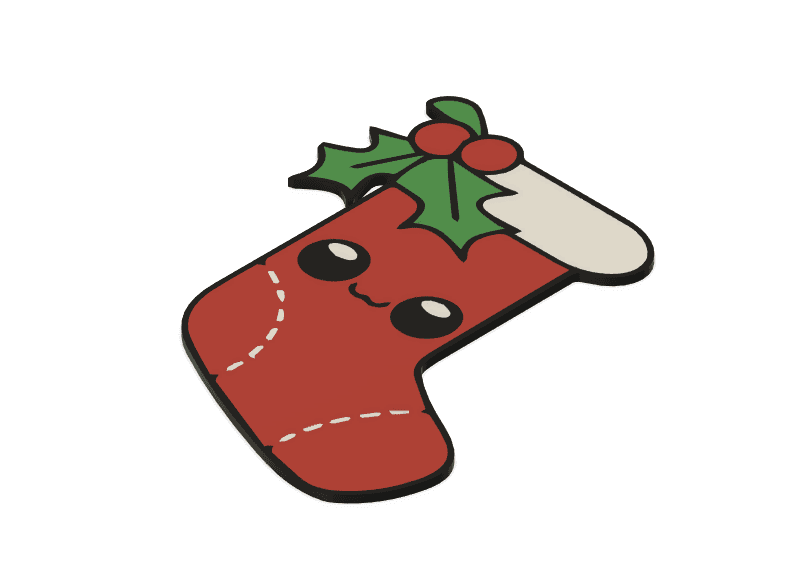 Christmas Pack: Sock I 3d model