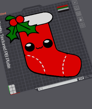 Christmas Pack: Sock I 3d model