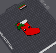 Christmas Pack: Sock I 3d model