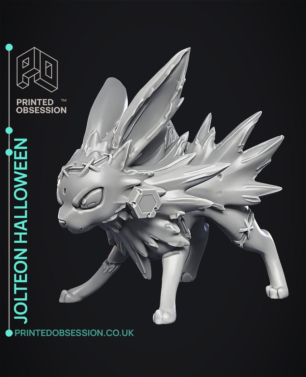 Jolteon halloween - Pokemon - Fan Art 3d model