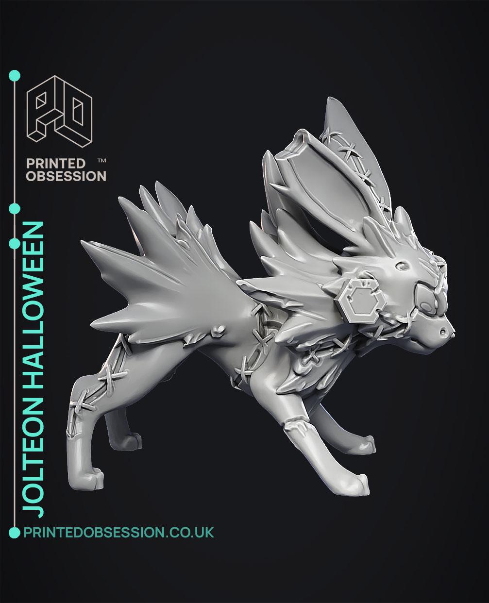 Jolteon halloween - Pokemon - Fan Art 3d model