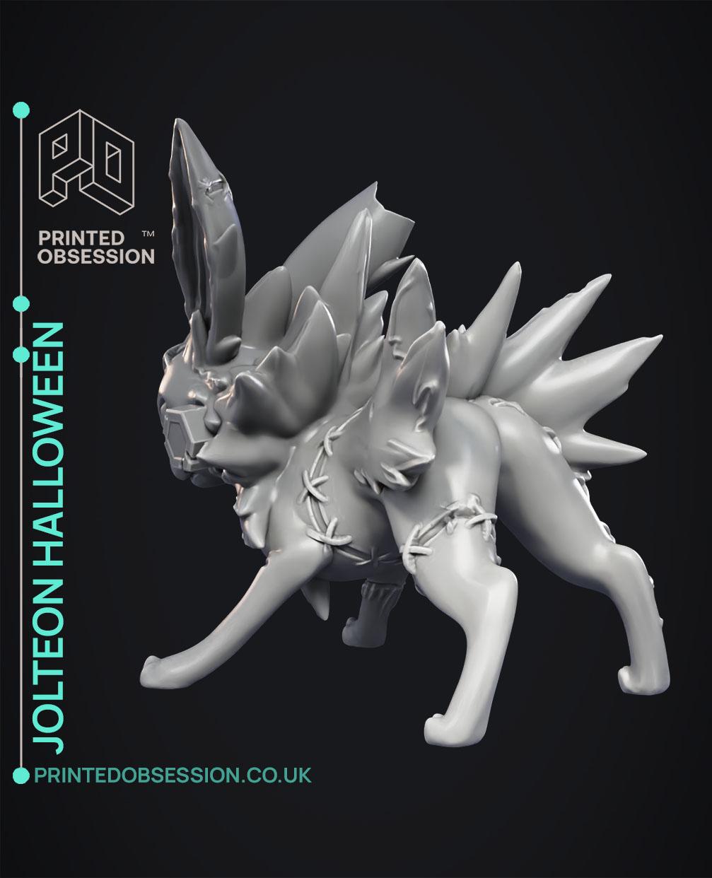 Jolteon halloween - Pokemon - Fan Art 3d model