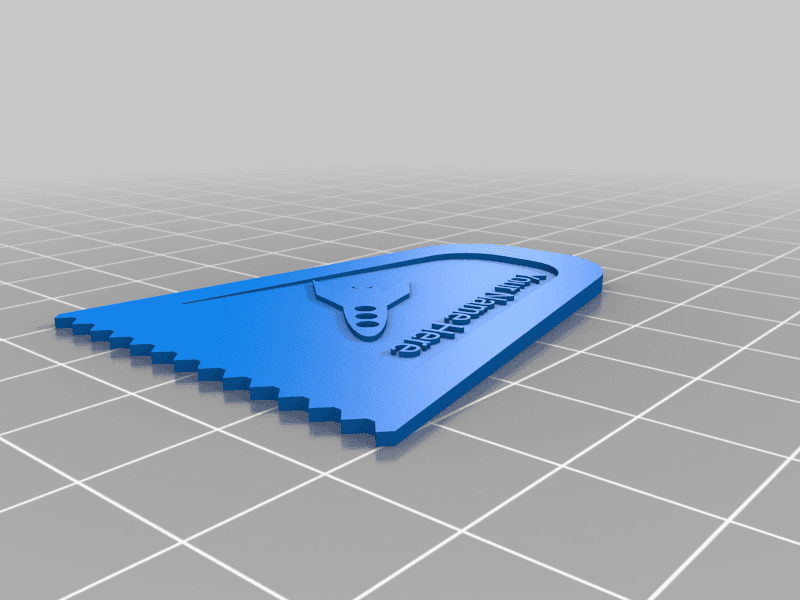 Customizable glue spreader 3d model