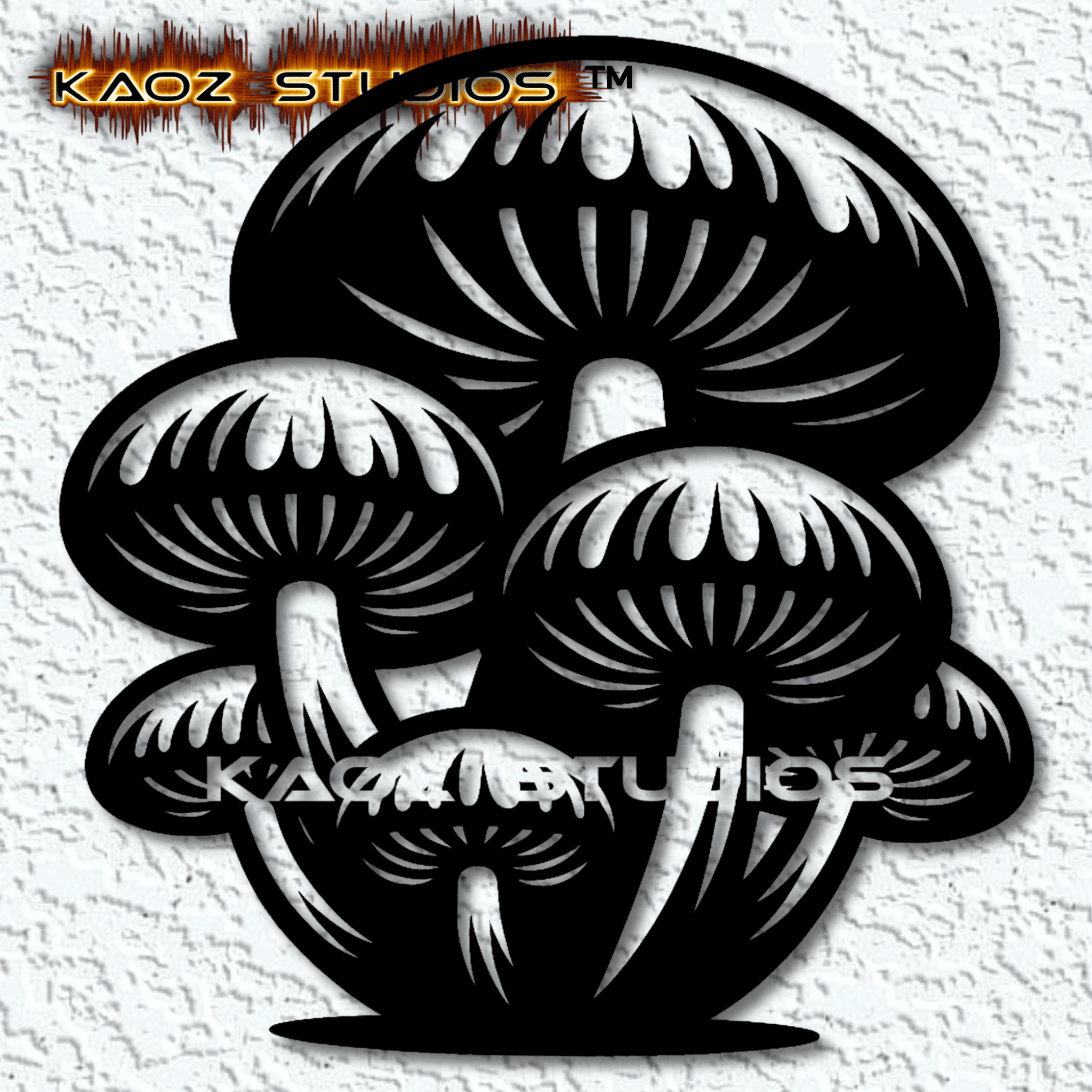 mushroom garden wall art mushroom wall decor enchanted garden 3d model