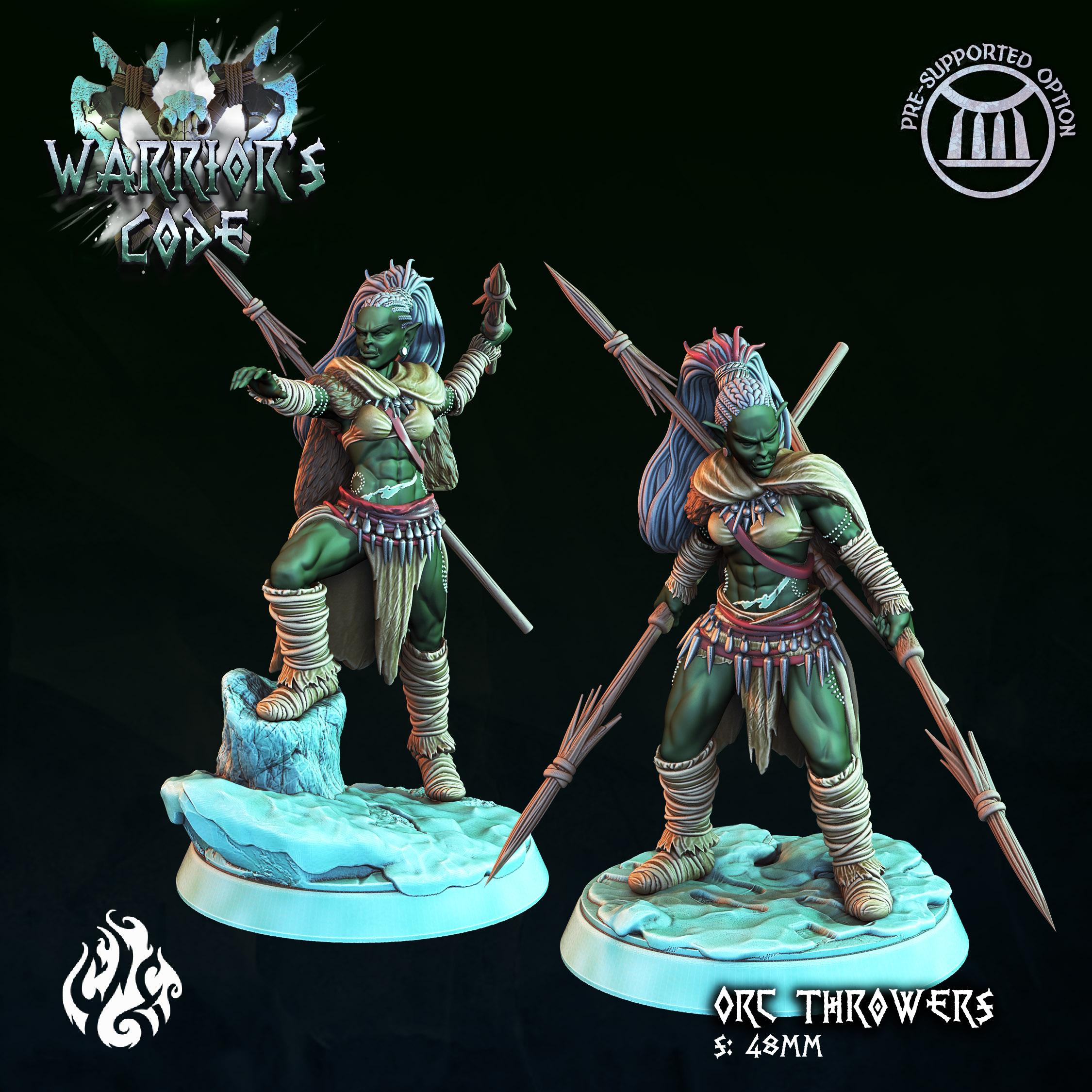 Orc Throwers 3d model