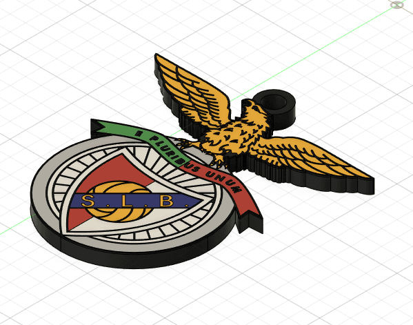 Keychain: Benfica I 3d model