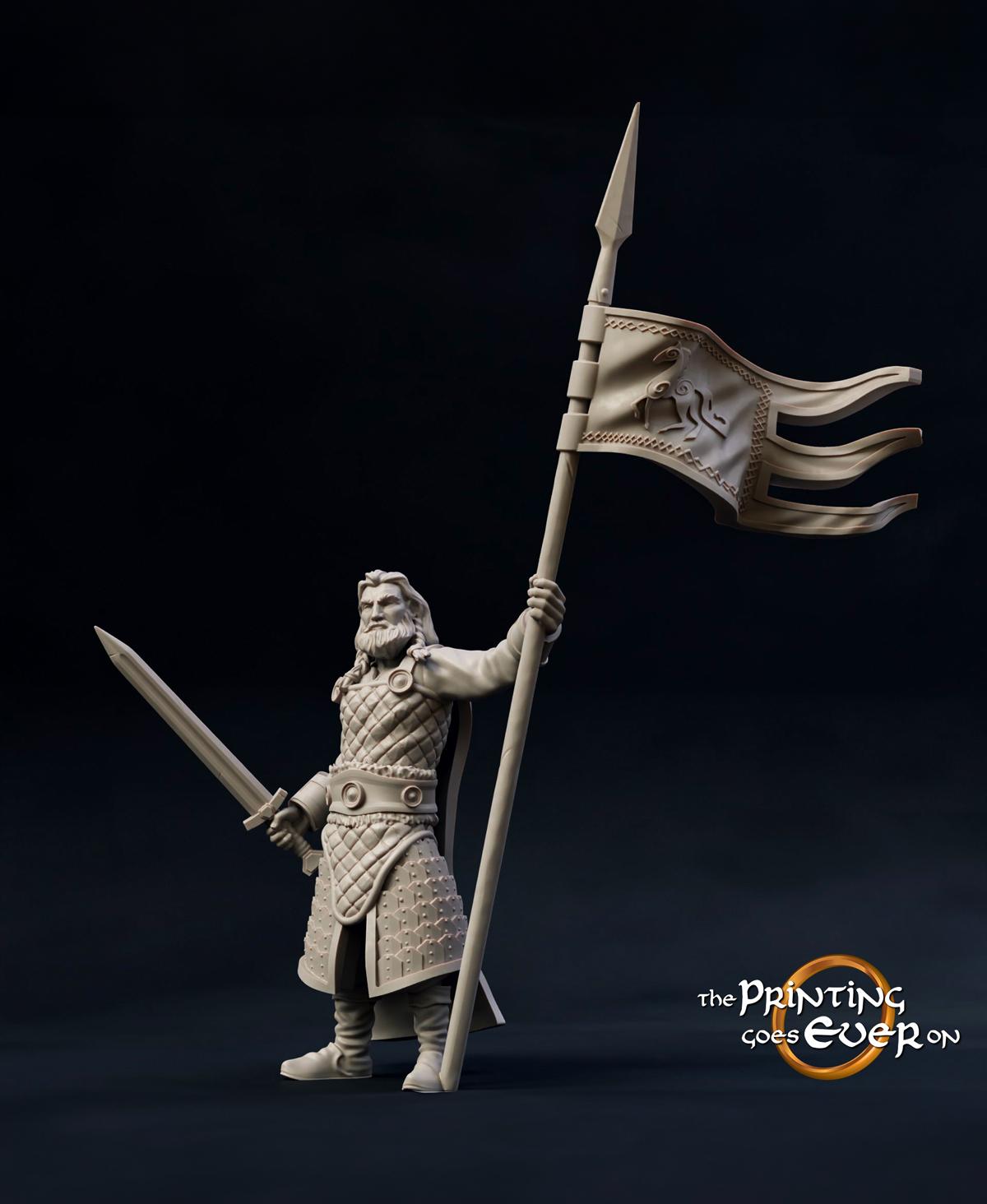 Ridermercia Marshalls - On Foot and Mounted 3d model
