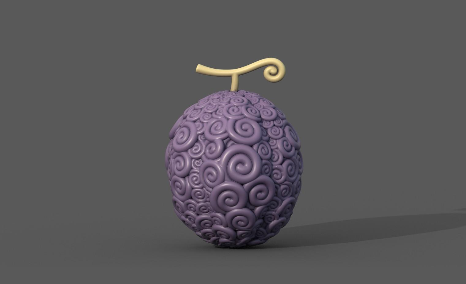 Awa Awa Devil Fruit 3d model