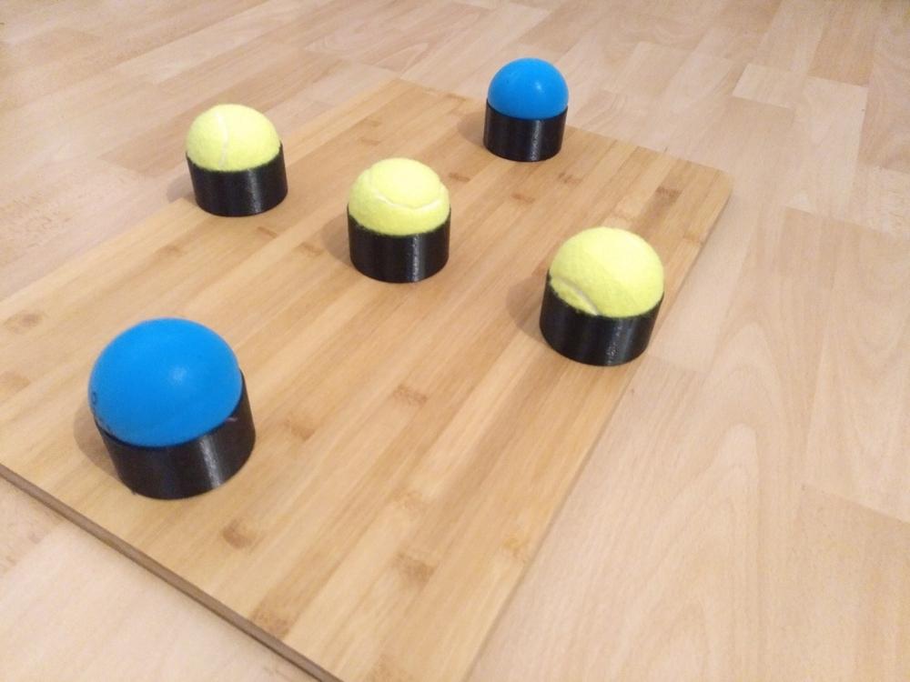 DIY Office Balance Board for standing desk 3d model