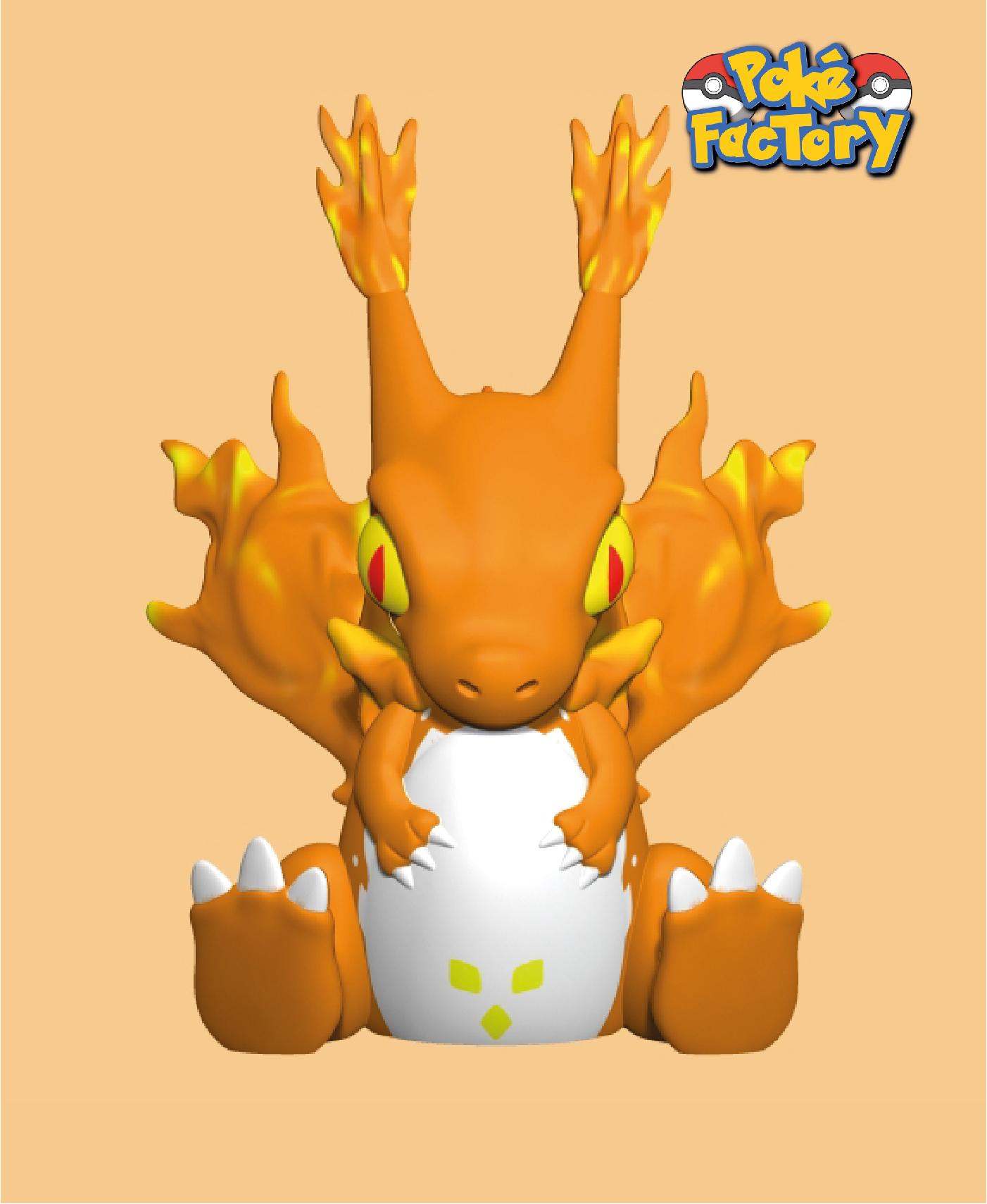 CHARIZARD GIGAMAX CHIBI 3d model