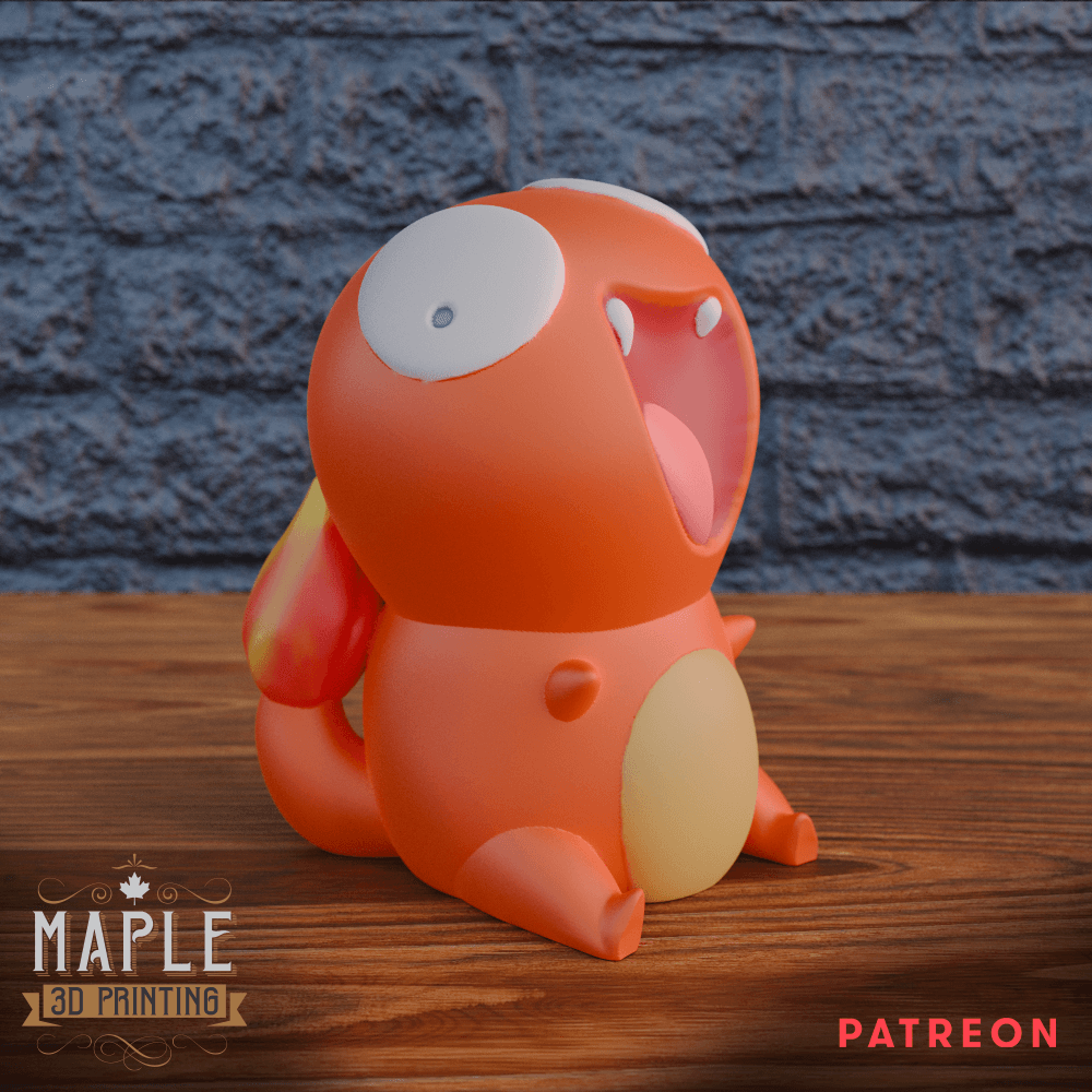 Derpy Charmander - Pokemon 3d model