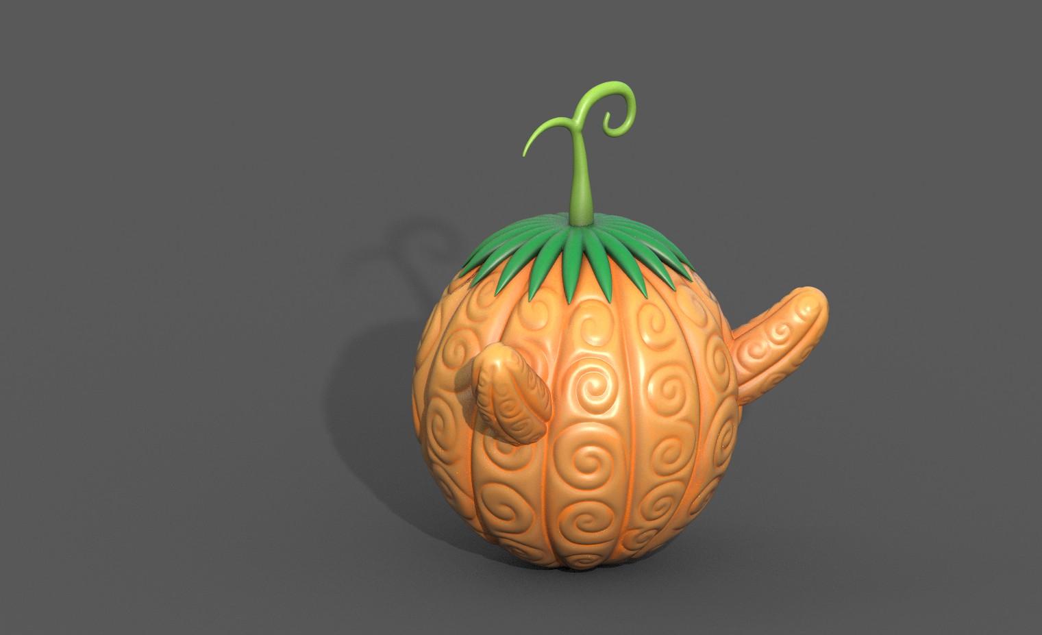 Suna Suna Devil Fruit 3d model