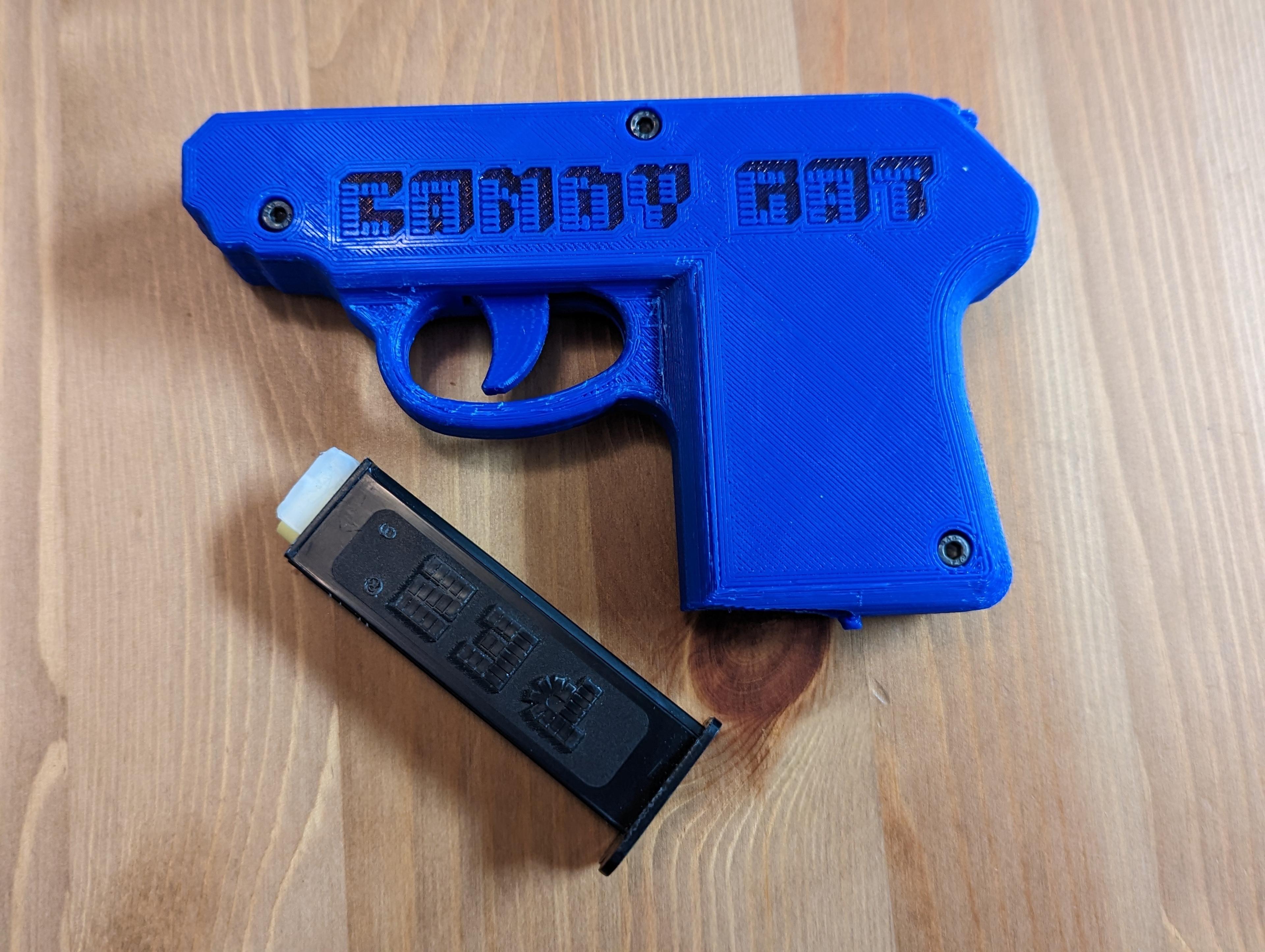 CANDY GAT - THE 3D PRINTABLE CANDY SHOOTER 3d model