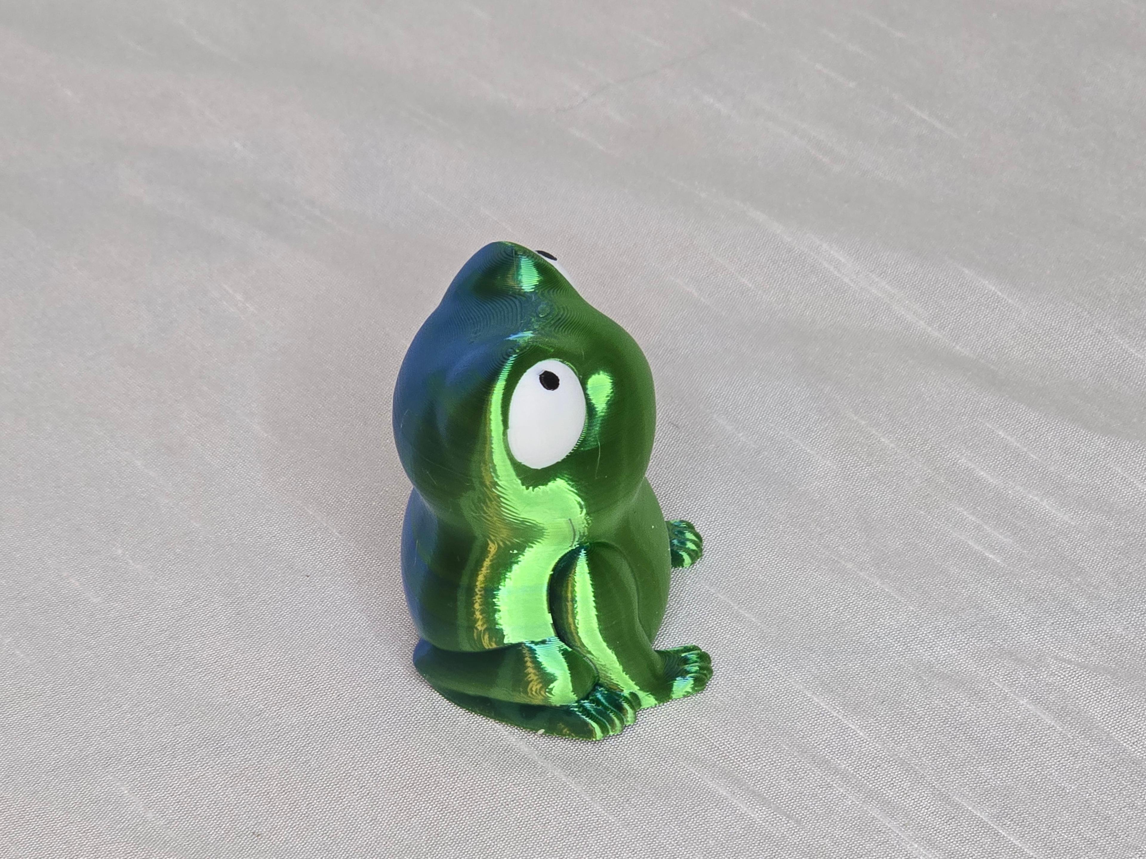 Angry Frog 3d model