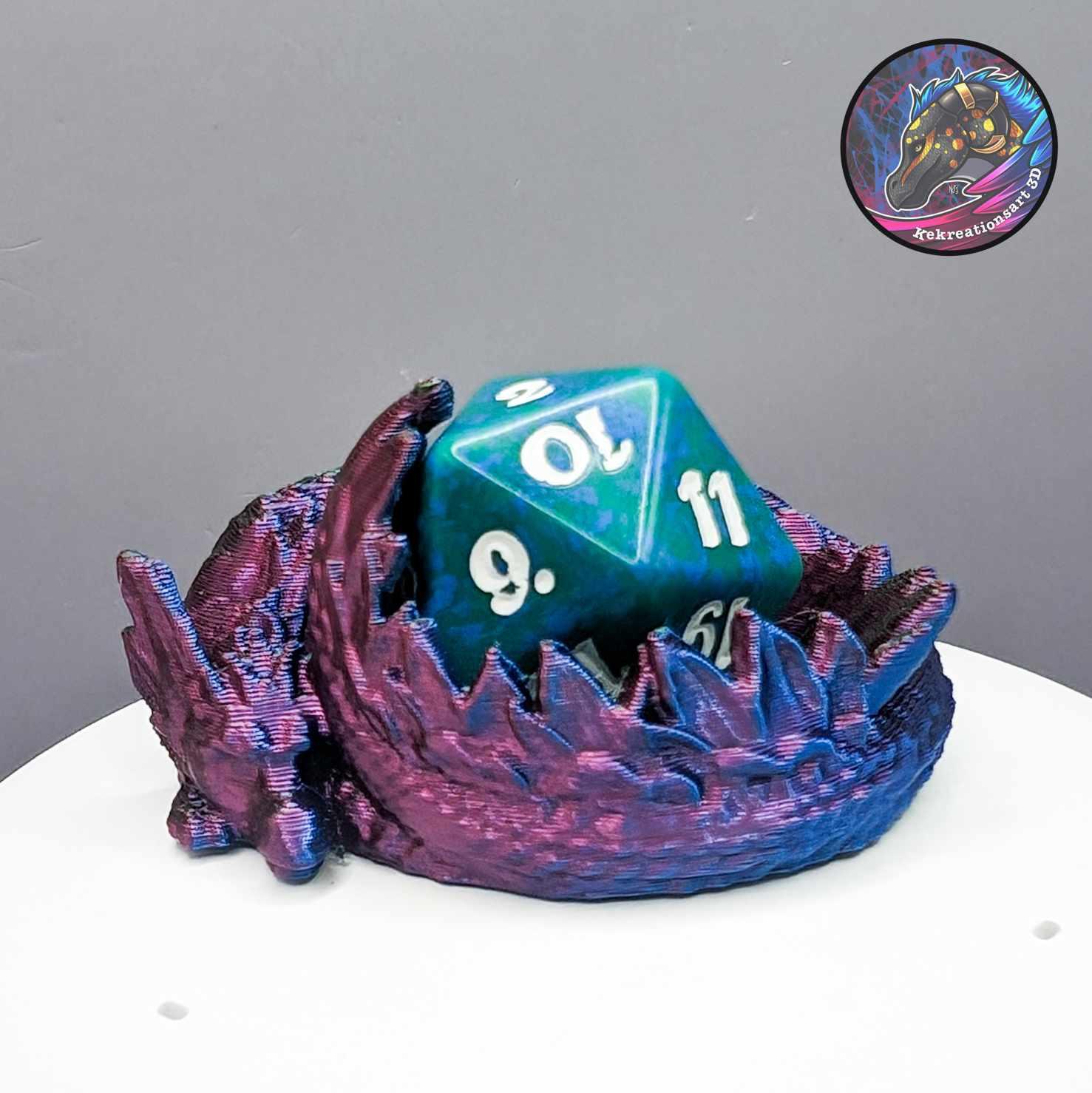 Feather Dragon Dice Guardian 3d model