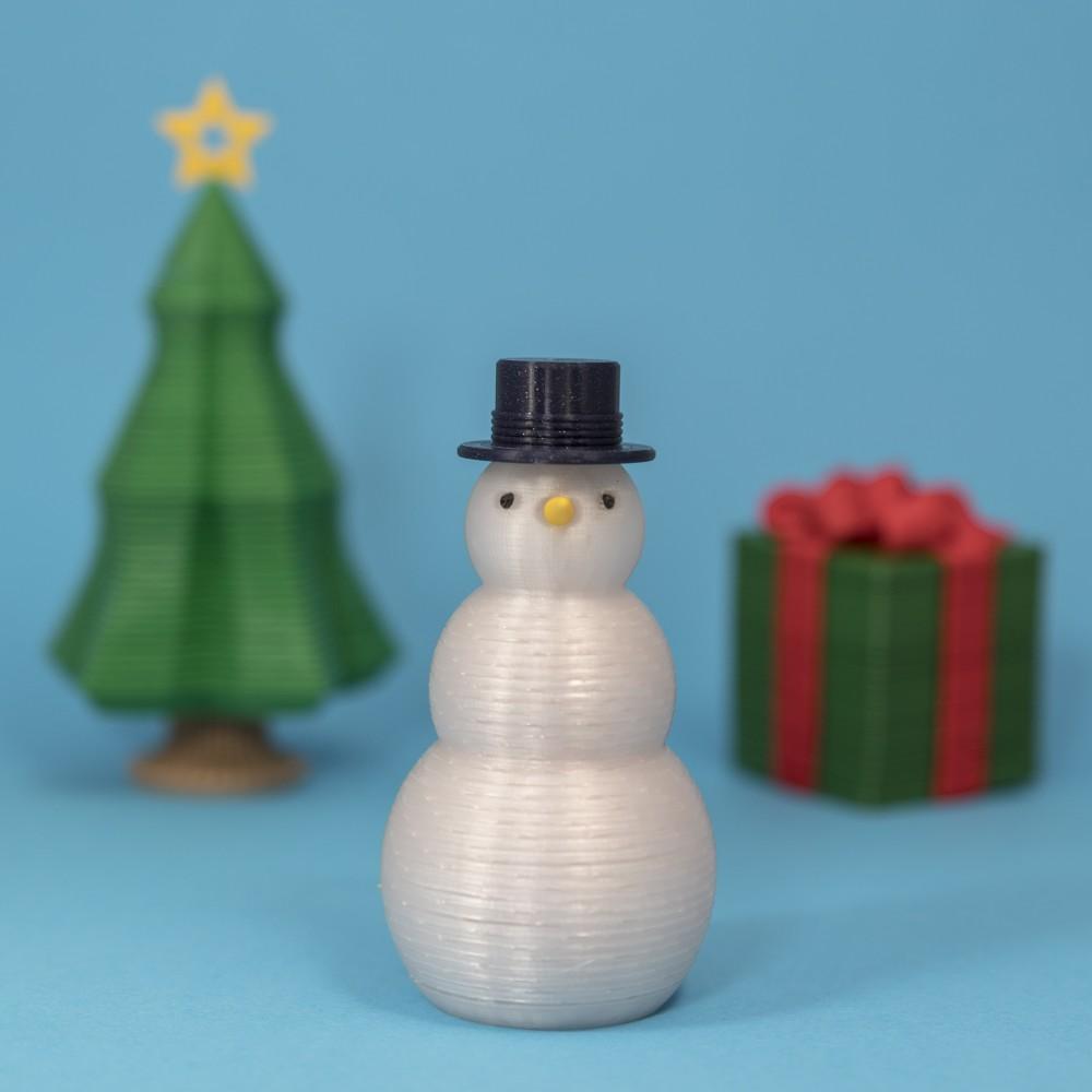 Snowman Springo 3d model