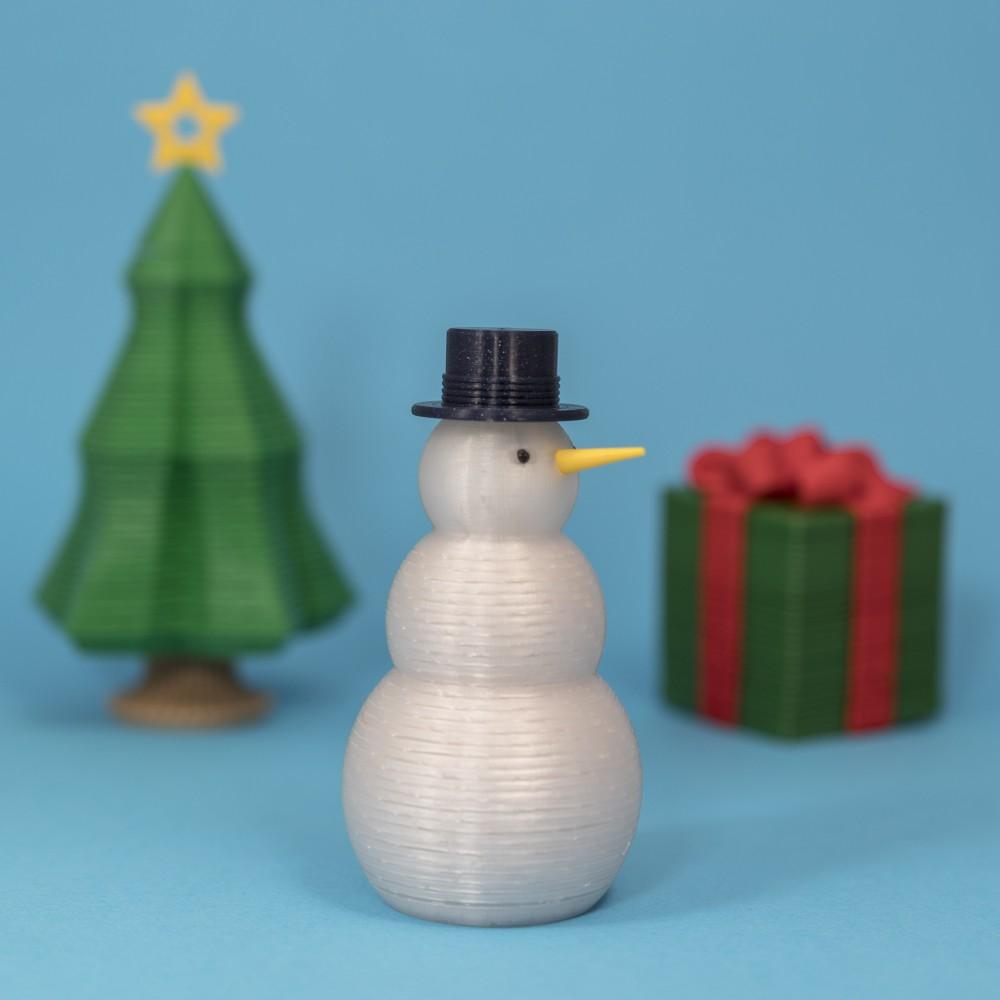 Snowman Springo 3d model