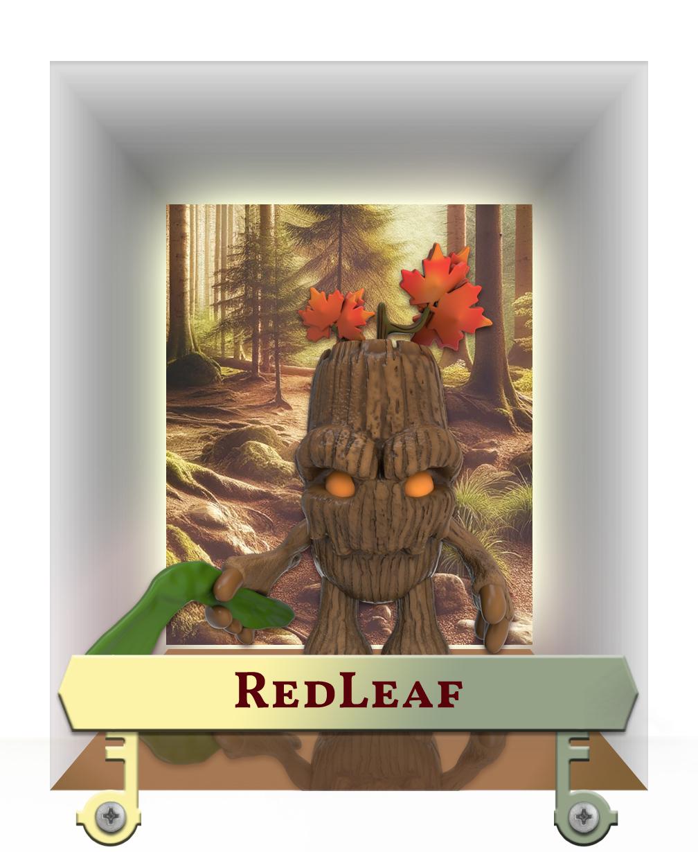 Redleaf 3d model