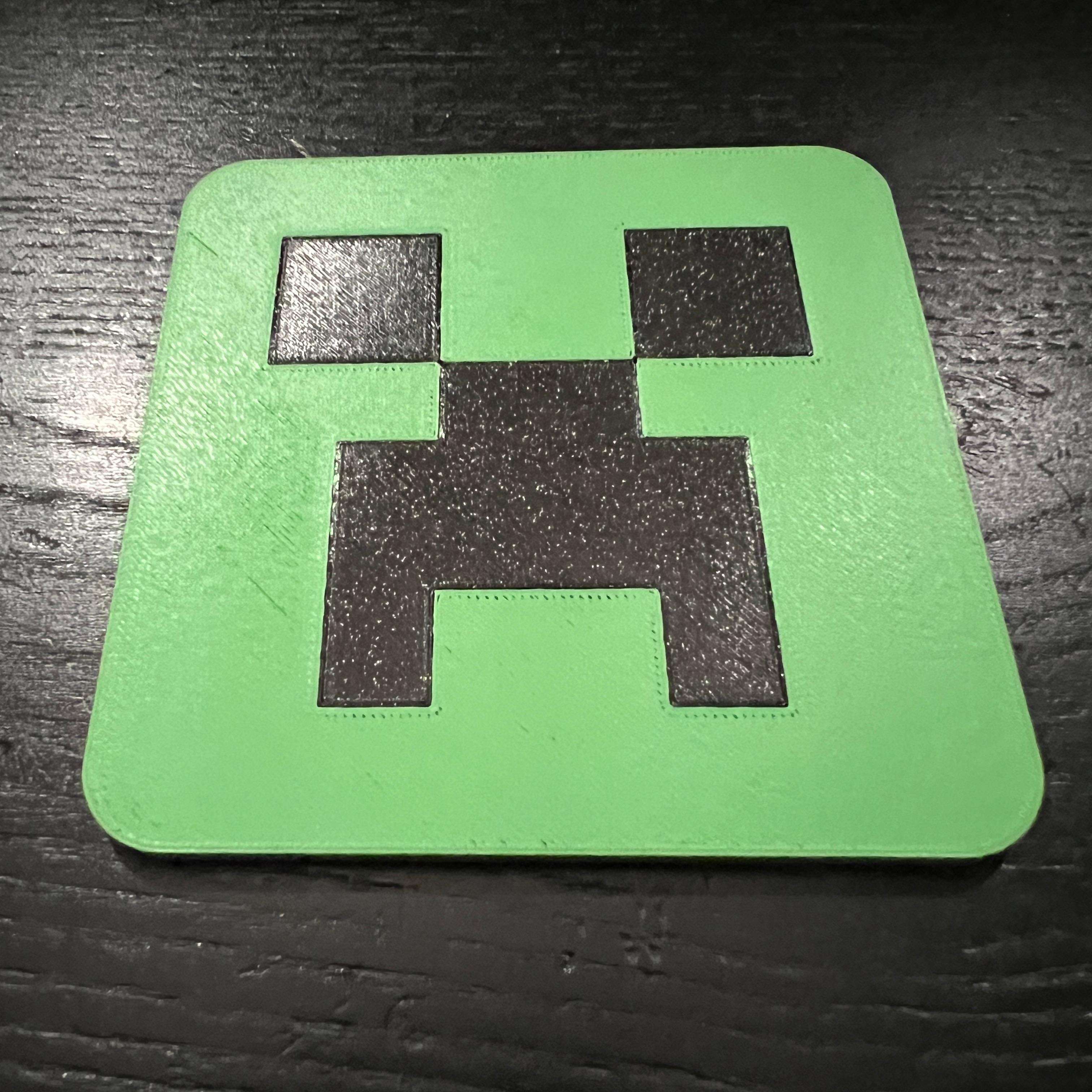 Minecraft Creeper Coaster 3d model