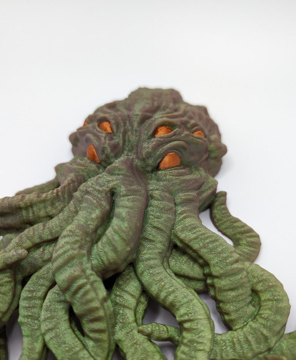 Cthulhu Wall Decoration mk2 3d model