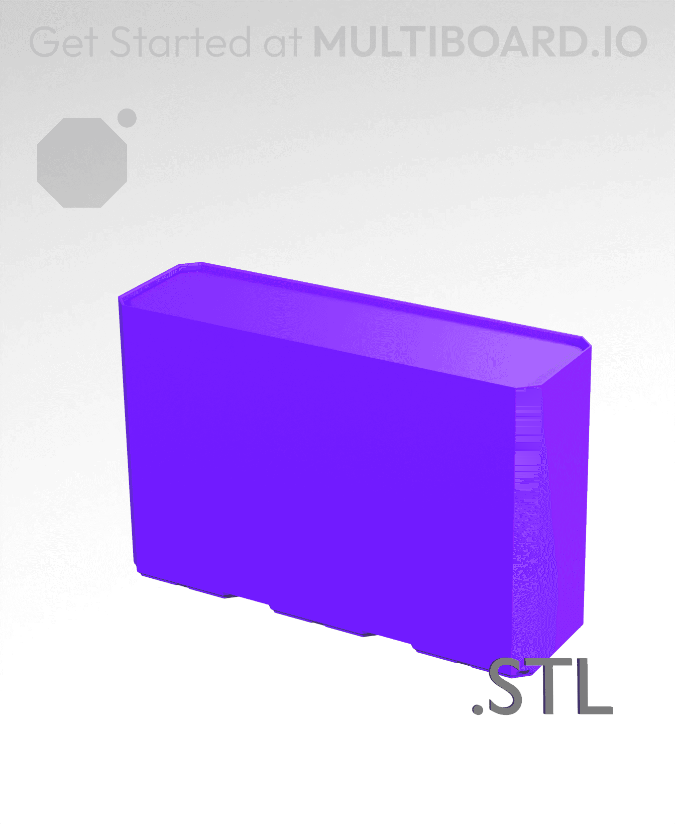 3x1x2 - Multibin Insert - STL Remixing File 3d model